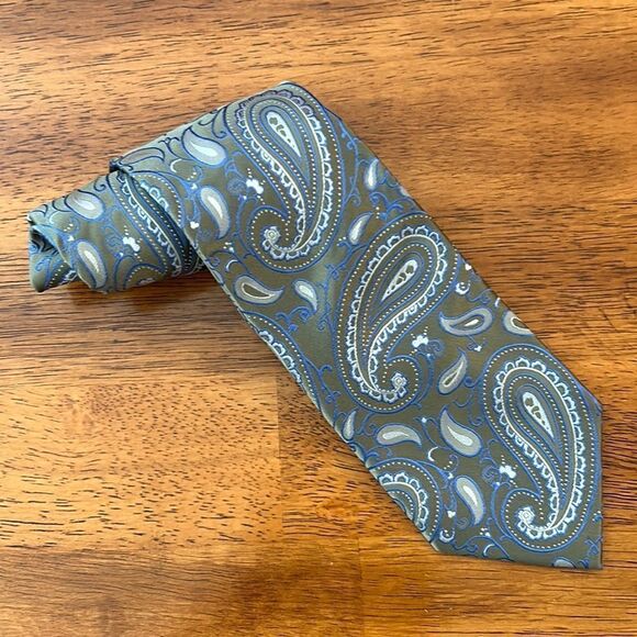 NEW Geoffrey Beene Mens Silk Tie - Picture 2 of 6